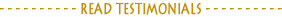 Read Testimonials