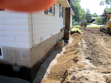 Exterior Foundation Waterproofing