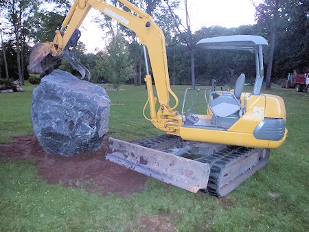 Moving and Placement of Rock