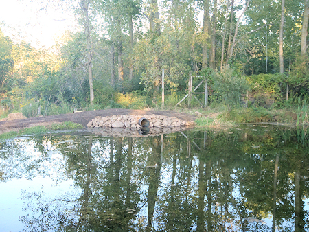Drainage / Rock Retainer