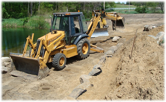 Dullock Excavating, LLC. - Site Preparation, Ponds, Demolition, Snow Removal, Finish Grading, and more!